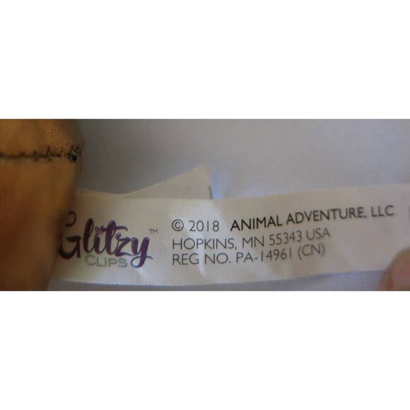 SMIGGLE Owl Purse/Handbag/Makeup Bag/Pencil Case Glitter Zippers Pom Poms Blue - Picture 9 of 12